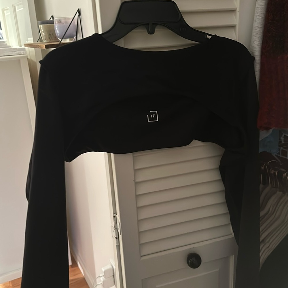 TruFusion Cropped Ballet Top